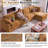 5 - Piece Teddy Modular Sectional Sofa Cloud Couch with Ottoman and 2 Storage Side Table-793588772-798281545