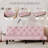 Sofa To Sofa Bed Transformation: 66" Pink Velvet Sofa Bed, Ideal For Family Living Rooms, Apartments & Bedrooms-86875695