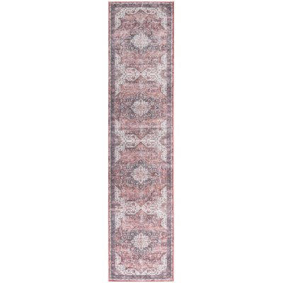 Bungalow Rose Bungalow Rose Washables Red Vintage Indoor Rug