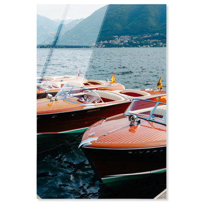«Speed bateau Serenade», reproduction d'art sur toile par Notoriart