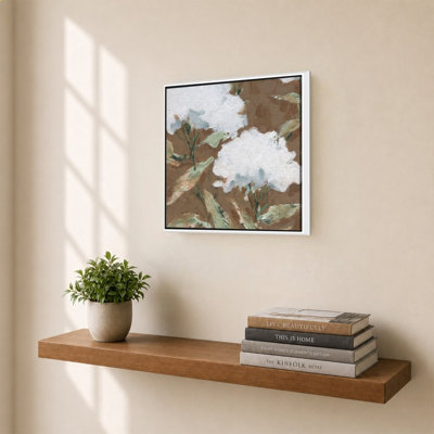 Mocha Garden I by Carol Robinson - Graphic Art on Canvas