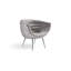 Nouveau 29" Wide Polyester Barrel Chair