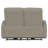 Beige Manual Reclining Loveseat
