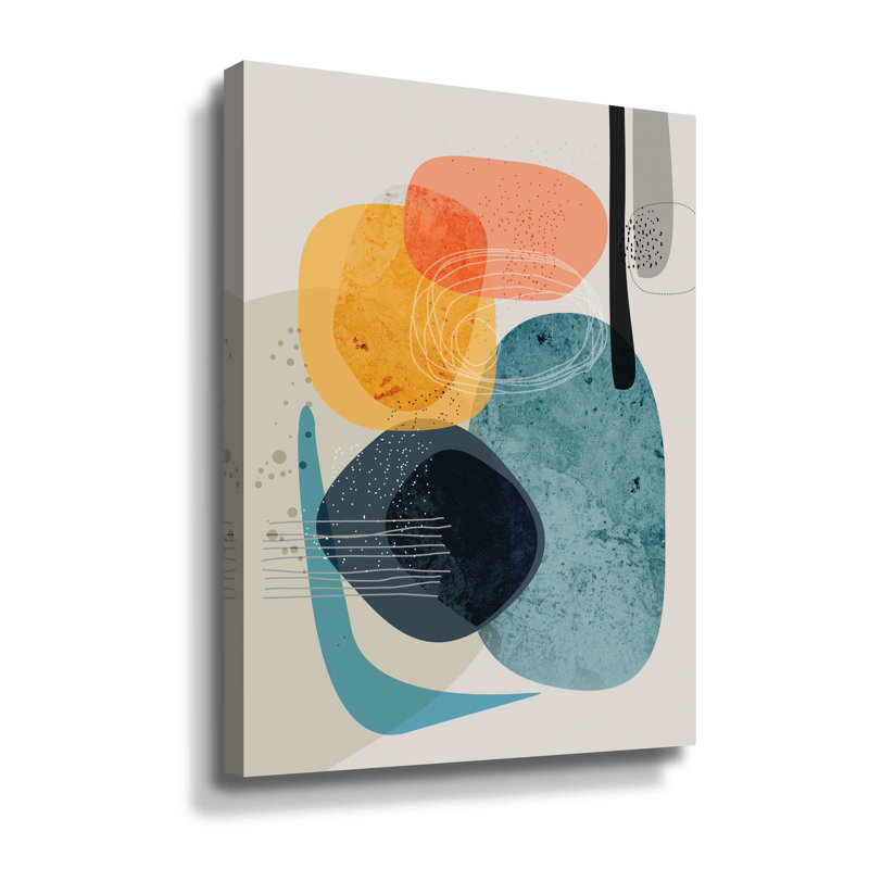 Tangled Rocks - Impression sur toile, Toile tendue, H 48 po x l 36 po x P 2 po