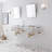 Ellie Stone Oval Console Bathroom Vanity with Faucet and Overflow-79931744