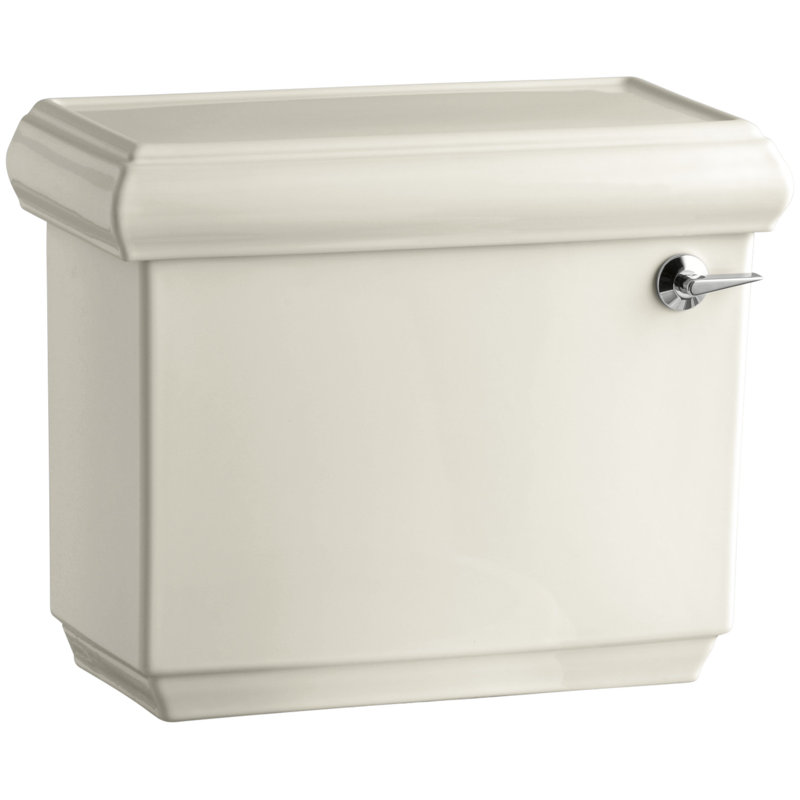 Memoirs Classic 1.28 GPF Tank with Right-Hand Trip Lever, Amande