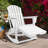 Plastic/Resin Folding and Rocking Adirondack Chair with Ottoman-69548669