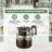 Medelco 8 cups Clear Stovetop Percolator