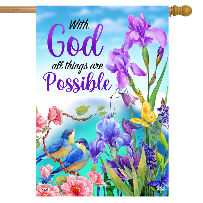 With God House Flag