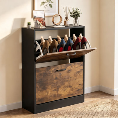 12 Pair Shoe Storage Cabinet