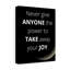 Take Away Your Joy - Wrapped Canvas Print