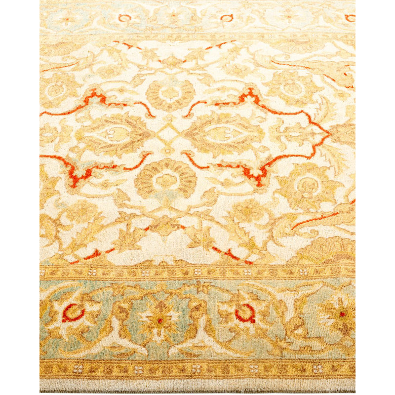 Ottoman One-of-a-Kind 4' 2" x 6' 3" Hand Knotted Area Rug