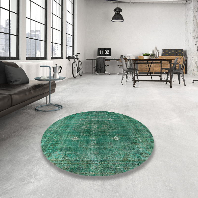 Moroccan Indoor Rug, Round 3'