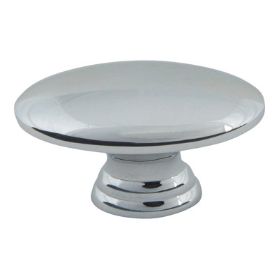 Egg 1 1/2" Length Oval Knob