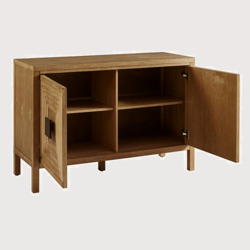 Armoire d'appoint 2 portes avec tablettes réglables