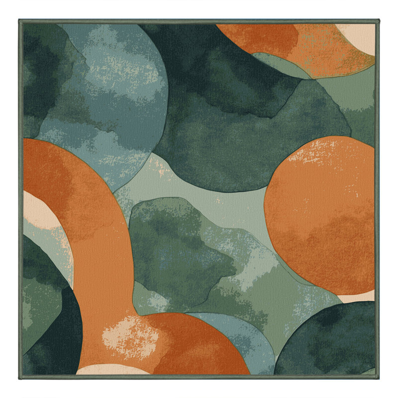 Sunset Canopy Rug, Square 4'