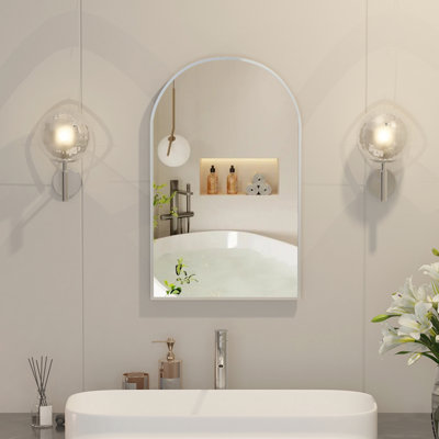Poulton W H Frameless Medicine Cabinet Mirror 4 Adjustable