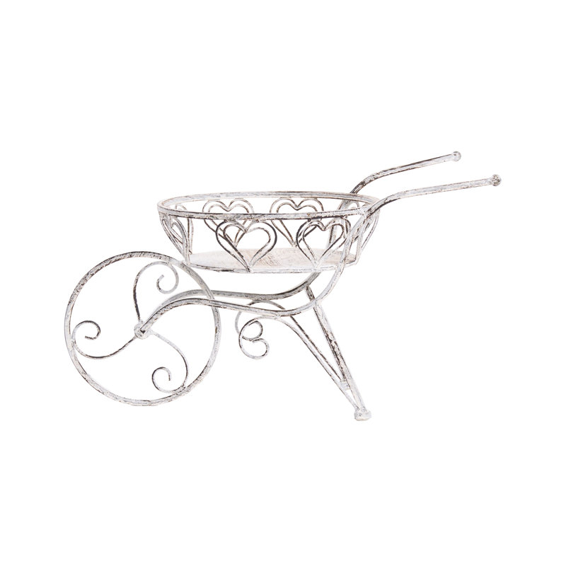 Plant Stand VETCH 58 cm Metal Off-White