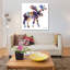 Moose 1 Piece Wrapped Canvas Wall Art-49994145