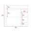 Bureau d'ordinateur Manaos, plusieurs tablettes, un tiroir