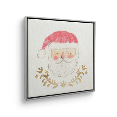 «Pink St. Nick II» par Victoria Barnes, reproduction d'art sur toile