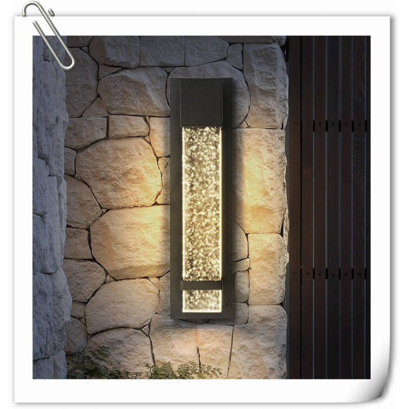 Addisson LED Wall Light, 17.95" H x 4.75" W x 2.5" D