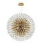 Lustre en cristal Spoutnik transitionnel 30 lumières-932678531
