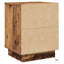 Bedside Cabinet 39 X 34.5 X 50 Cm Engineered Wood-15829560