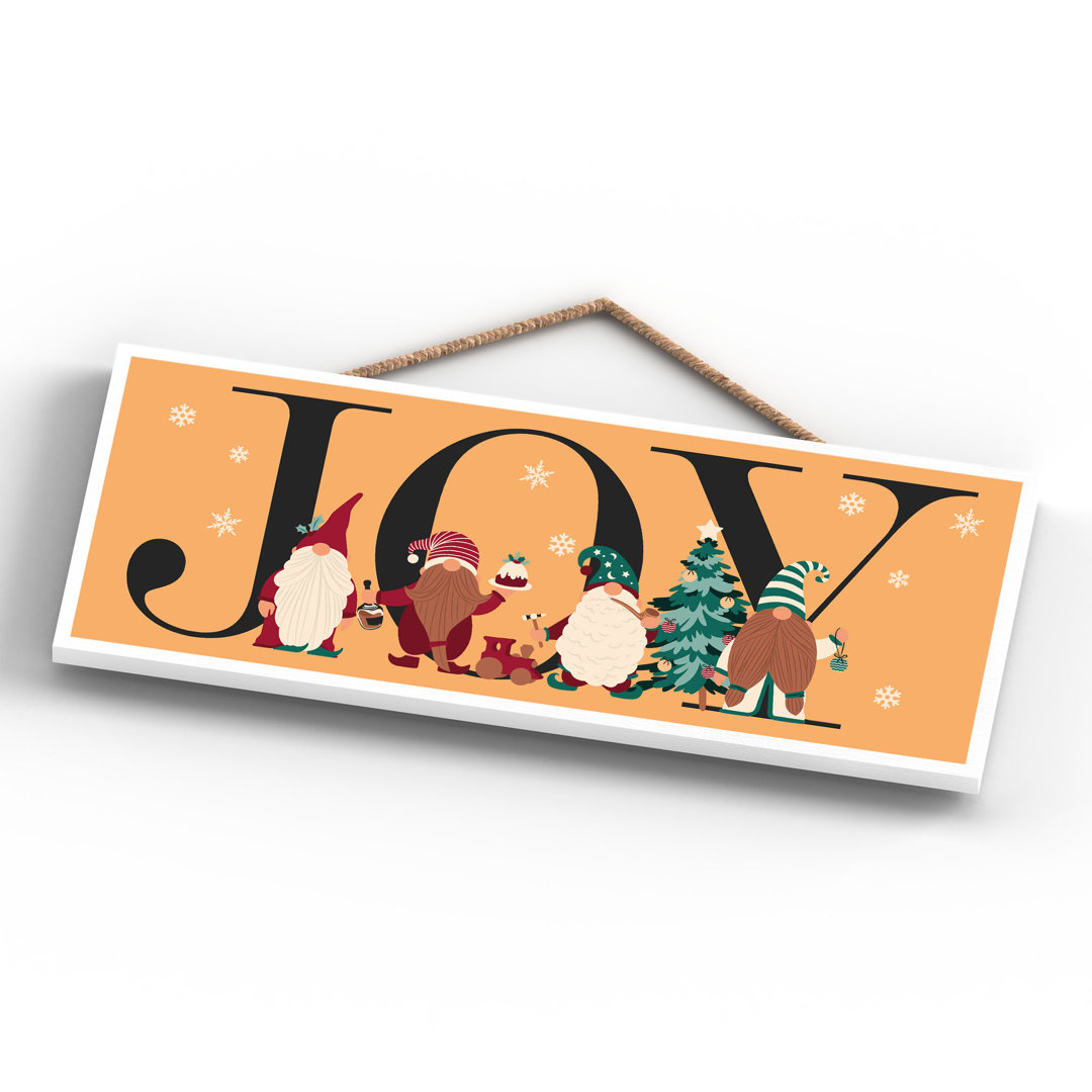 Joy Festive Gonks Wall Décor