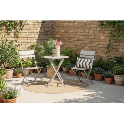 2 - Person Patio Dining Set with Round Table