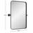 Shatterproof Aluminum Frame Bathroom Vanity Mirror