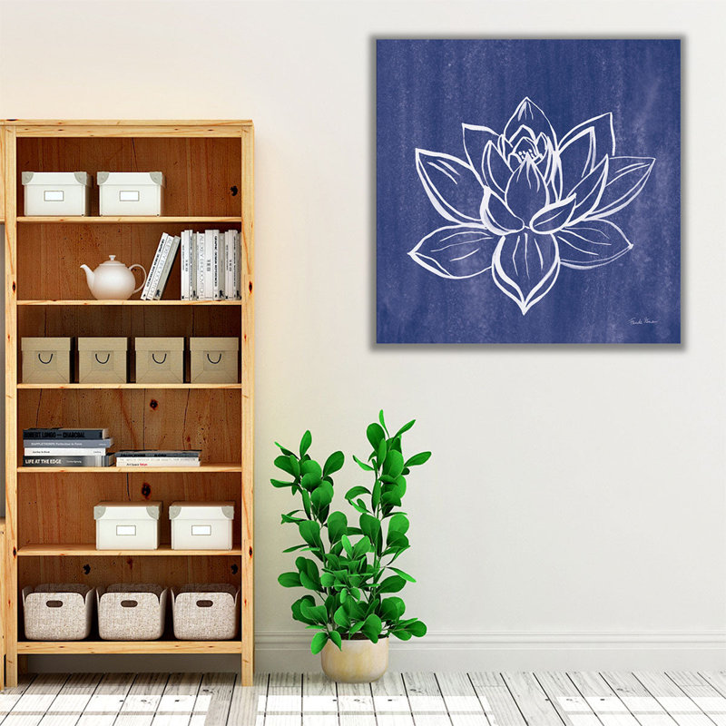 Lotus - Canvas Print Wall Art, 12" H x 12" W