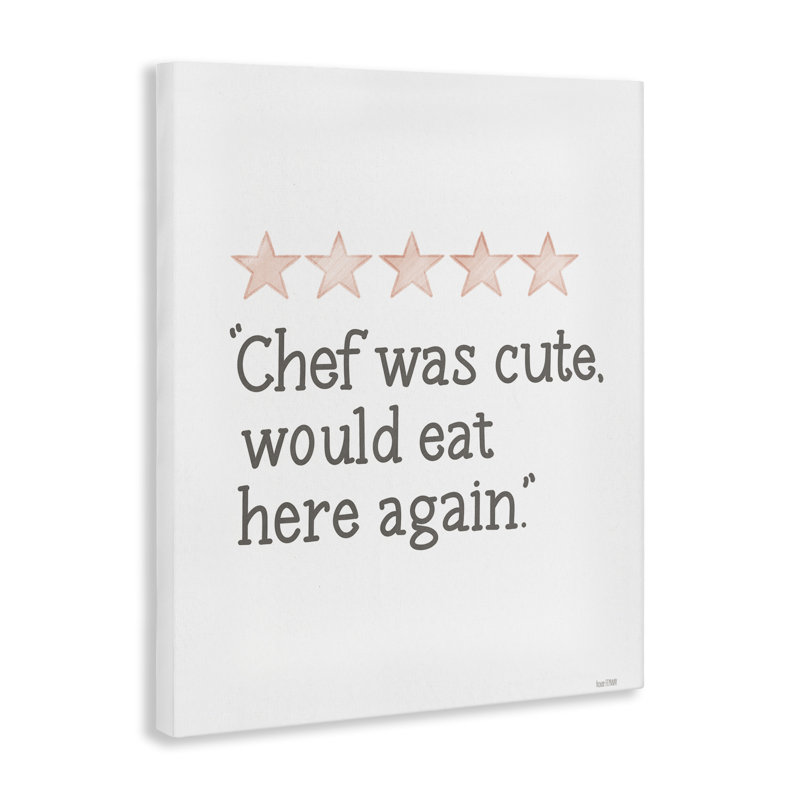  «Cute Chef» par House Fenway, H 30 po x l 24 po