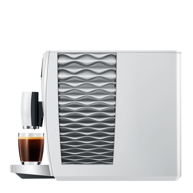 C9 Piano Black Automatic Coffee Machine, White