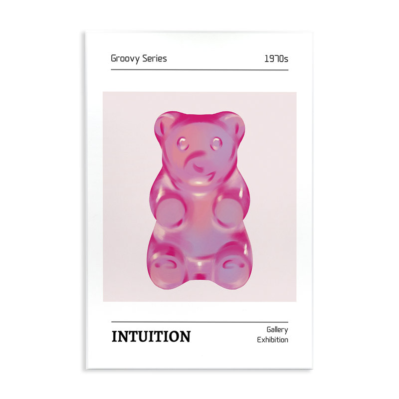 Plaque murale Intuition Expression Candy, design par LSR Design Studio, H 15 po x l 10 po