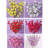 10 PCS Artificial Cherry Blossom Branches Decoration, Faux Flowers 49.5" Long Stems Plum Fake Peach Plants Real Touch Silk for Wedding Home Bedroom Party Table Office-1018504614