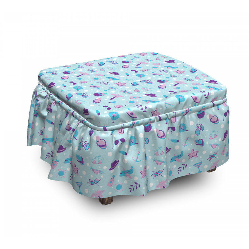 Housse pour repose-pieds de plage aquatique