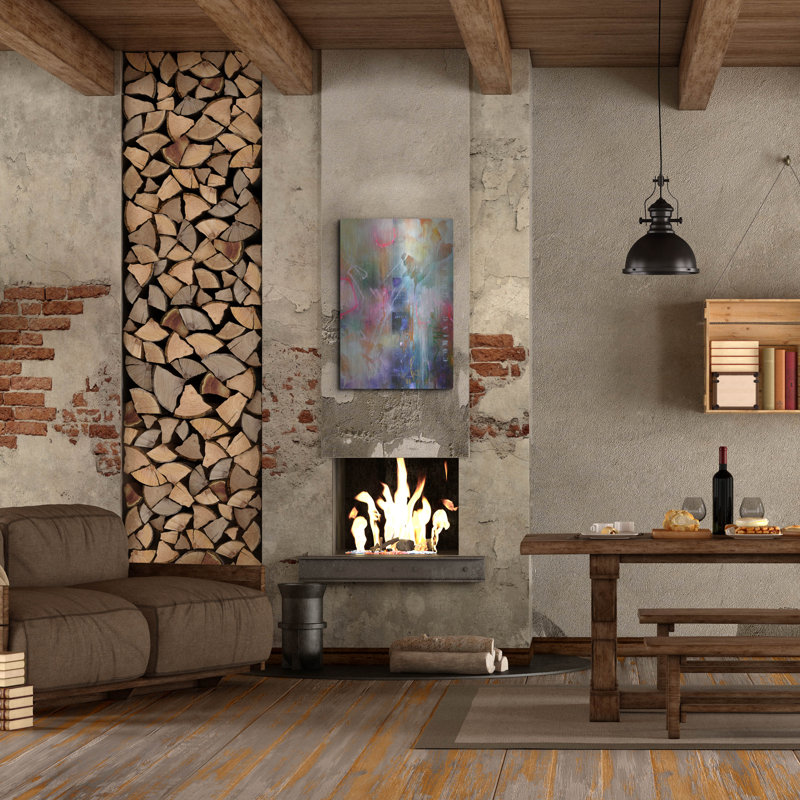 «Wring Studio ™« Coming Home 3 »par Bea Garding Schubert, art mural en métal, H 36 po x l 24 po