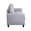 Moderne 3 lin, gris-bleu, effet d'éclairage confortable, mobilier de salon, lin gris-bleu, confortable, qualité