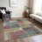 Neysa Washable Abstract Indoor / Outdoor Rug-1008251014