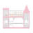 Bedminster Kids Twin Over Twin Bunk Bed-75186898
