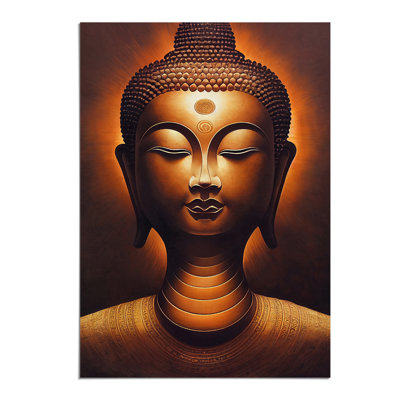 A Peaceful Buddha - Wall Art