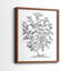 Reproduction encadrée de qualité I - Premium de B&W Plant - prêt à être accroché - aucun clou requis - aucun clou requis-94726753-94726756