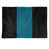 Noir/turquoise