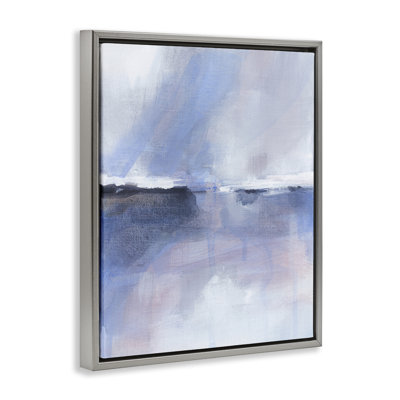 «Subtle Landscape Abstraction Floater», art mural par M. Gloria Hunter