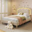 Upholstered Bed 3ft single bed With Led-891175130