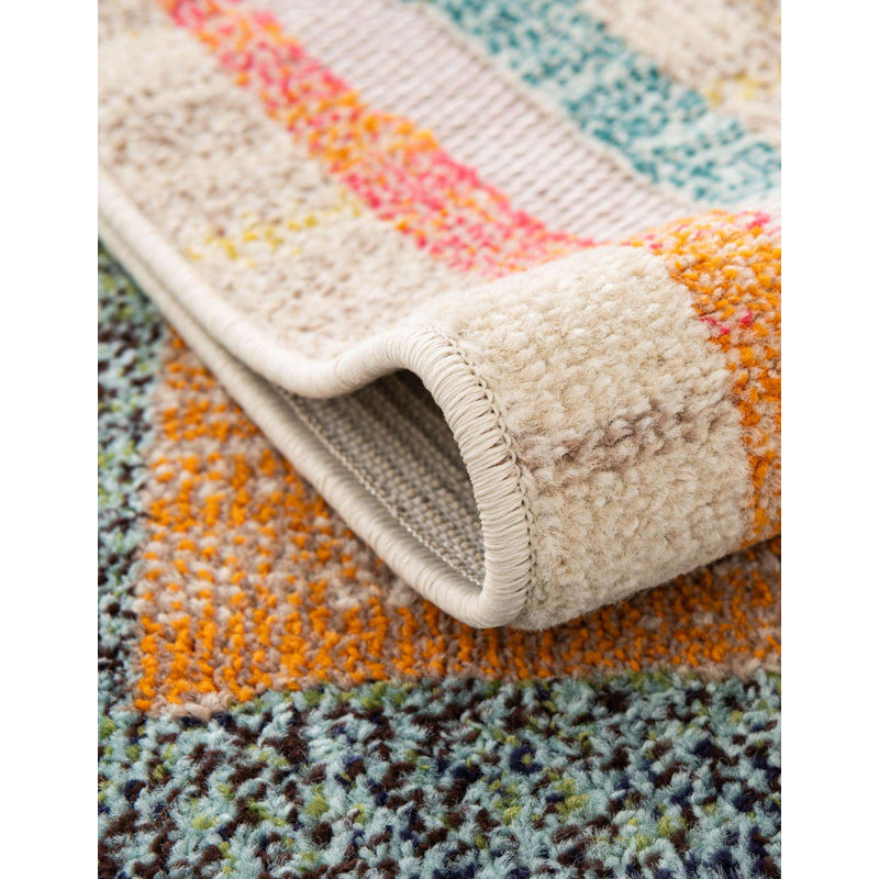 Wrought Studio Taghazout Marelda Indoor/Outdoor Area Rug, Rectangle 2' x 3'1"