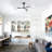 3-Light Glass Semi Flush Mount-1555562366