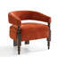 Barrel Upholstered Armchair-469052616