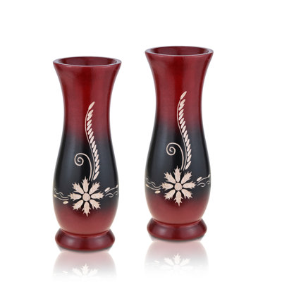Handmade Wood Table Vase